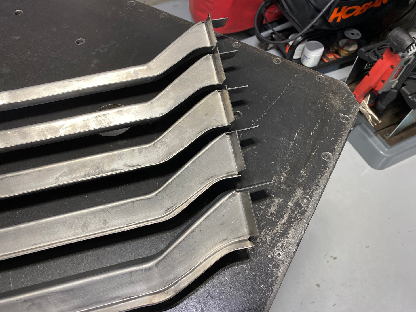 C10 Truck Reproduction Bucket Seat Cab Floor Brace 1969-1972 Chevy GMC