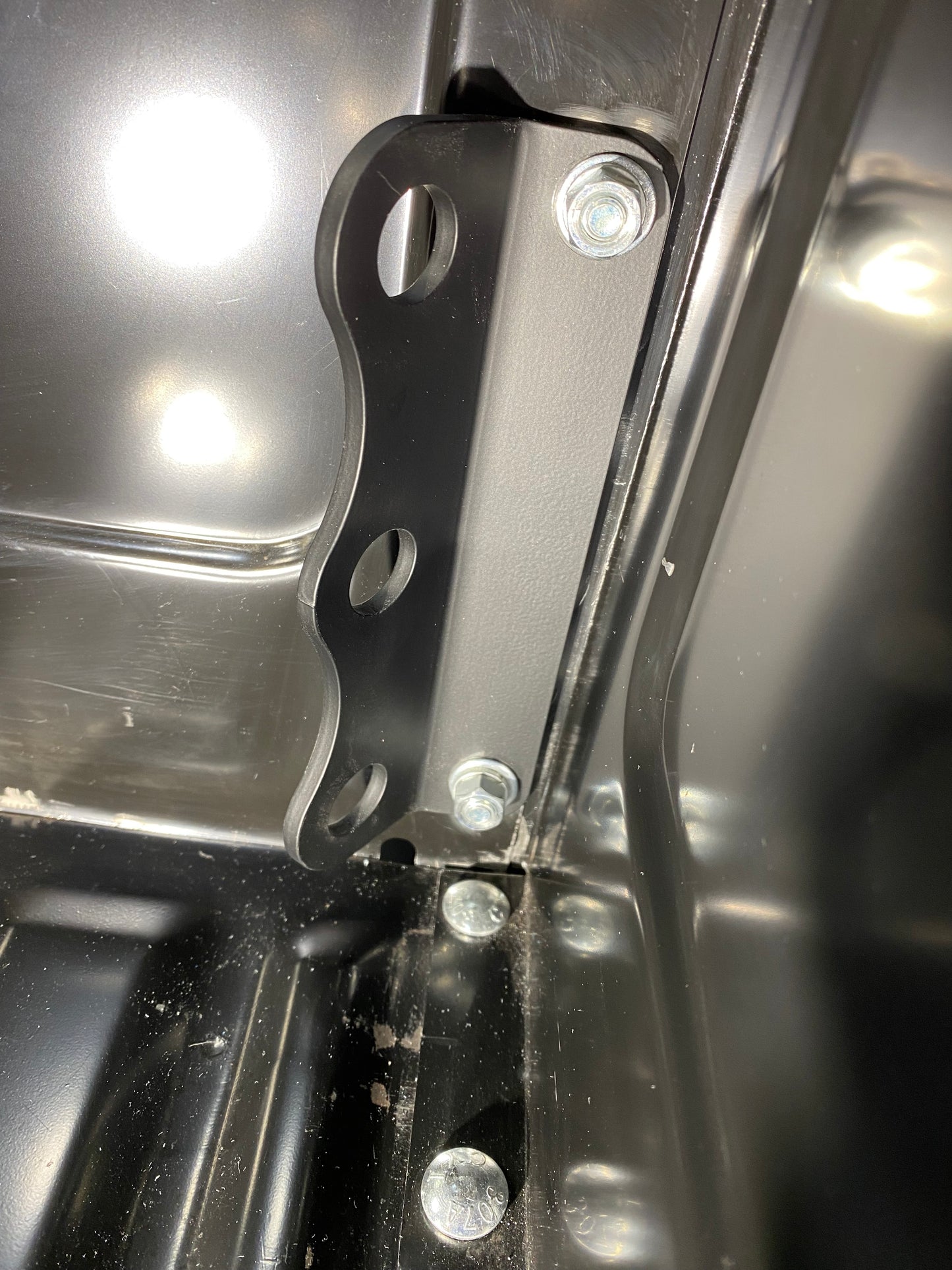 C10 Fleet Side Truck Bed Tie Down Brackets (Pair) 1967-1972 Chevy GMC